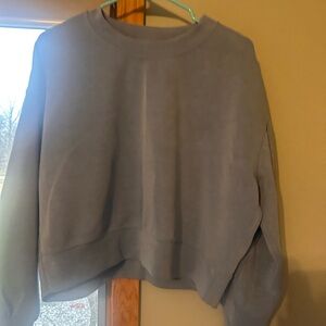 Blue Lululemon Crewneck Sweatshirt